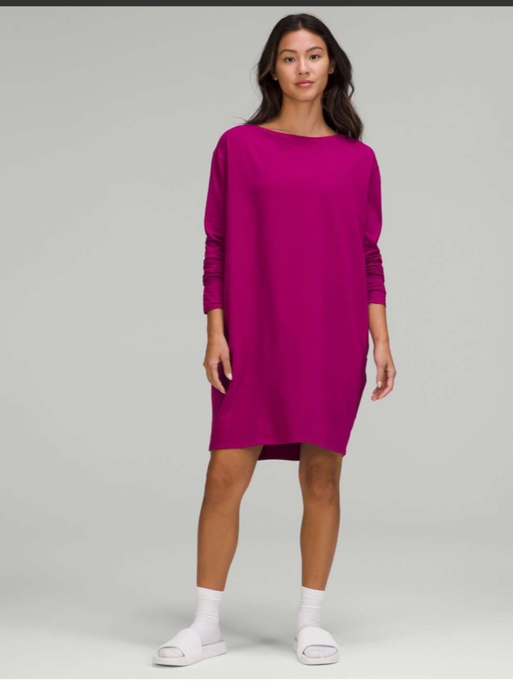 Lululemon • Back in Action Longsleeve Dress • Size Large